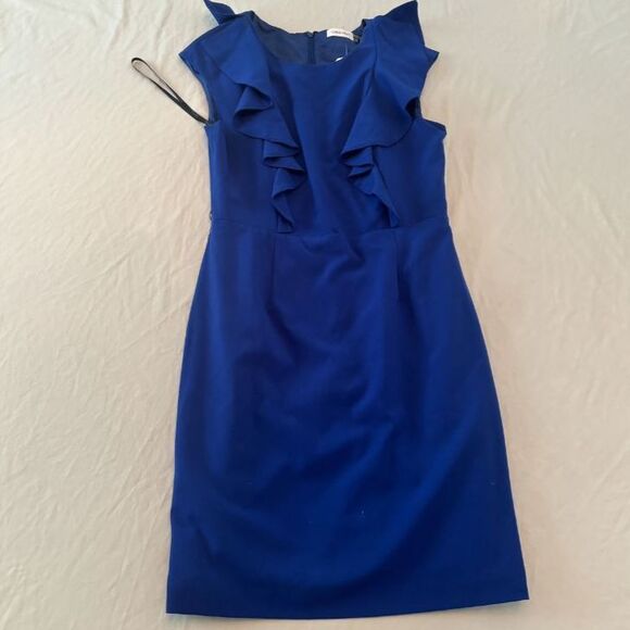 Calvin Klein Dresses & Skirts - Calvin Klein Blue Slim Dress